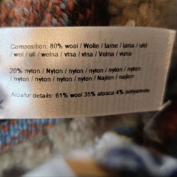 IVKO Geometric Patterned Hooded Jacket in Brown - Picture 6 of 6